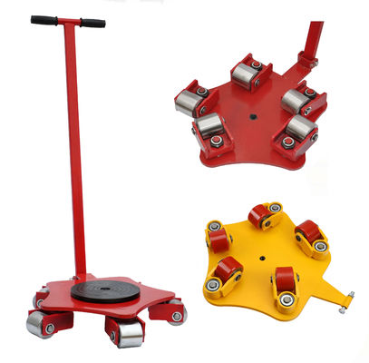 Rotating Transport Cargo Trolley Multi Purpose Dolly Roller With Carry Handles For Moving Equipment Machine Skate Mover