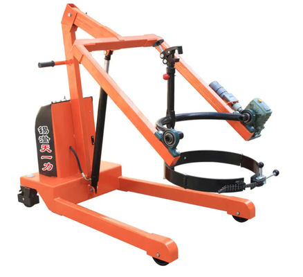 Semi Automatic Logistics Machines Custom Drum Dumper Equipment
