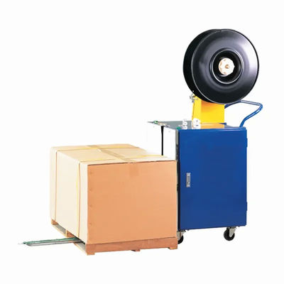0.5KW Semi-automatic Side Seal Carton Stacker PP Tape Pallet Strapping Machine Blanket Printing and Packing Machine