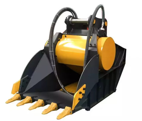 Construction Machinery Attachment Excavator Hydraulic Crushing Bucket