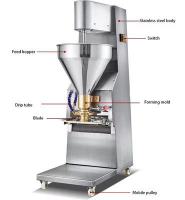 High Speed Chicken Fish Beef Meatball Machine Commercial Meatball Machine