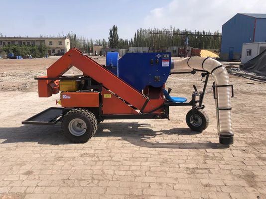 Rideable Electric Push  Loose Fruit Vacuum For Palm Fruit Red Dates Hawaiian Nuts Volcanic Beans Chestnuts