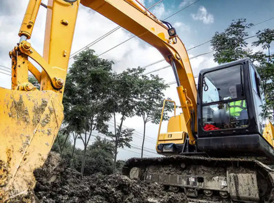 New Condition Excavator 8t 0.32 Bucket Capacity Engineering Excavator 908E Construction Excavator 7.5 Crawler Hydraulic