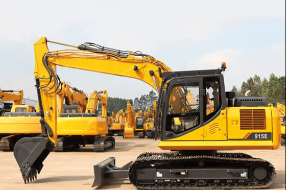 Liugong 13.5 Ton 0.58 M3 Bucket Crawler Excavator 913E With ECM Technology Hydraulic Crawler Excavator