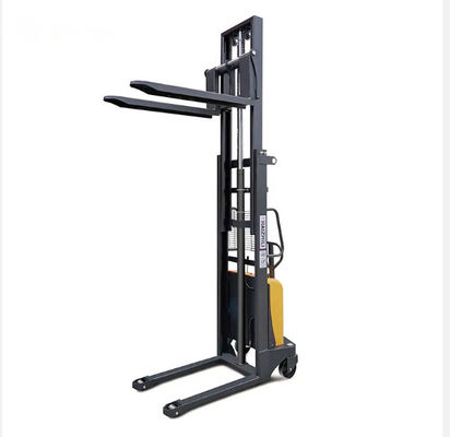Semi-Electric Pallet 1T 3.5M Hydraulic Stacker With Battery Powered Semi-Electric Pallet Stacker