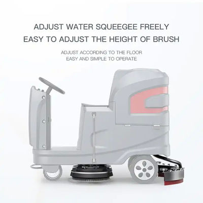 YZ-X6 Floor Washer Scrubber Machine Battery Powered Industrial Floor Scrubber Ride On