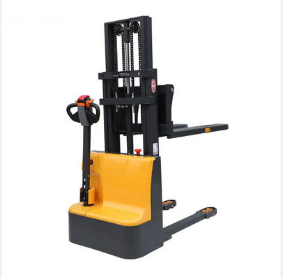 2.2kw Straddle Pallet Stacker Steel Structure Electric Lift Pallet Stacker
