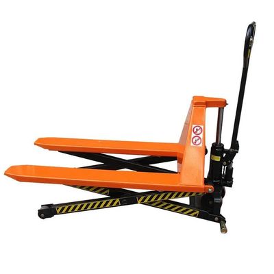 High Lift Pallet Truck Scissor Lift Pallet Truck Hydraulic 1000kg 1500kg Pallet Jack Hand Forklift Truck