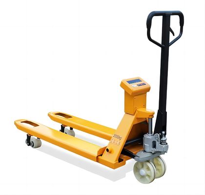 Waterproof Electronic Hand Wighting Pallet Jack Hydraulic Electric Pallet Truck With Scale Simple Electric Forklift