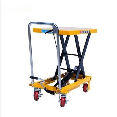 Material Tool 800kg Manual Scissor Lift Lifting Table Hydraulic Platform Lift Table