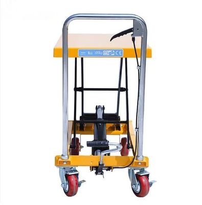 Material Tool 800kg Manual Scissor Lift Lifting Table Hydraulic Platform Lift Table