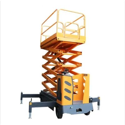 Handling Equipment 4Wheels Steering Self-Propelled Scissor Lift Platform Electric Aerial Work Platform