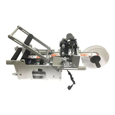 Hand Pressed Round Bottle Labeling Machine Semi Automatic 220V