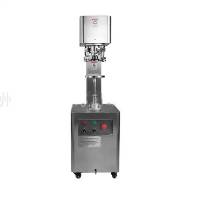 Semi Automatic Industrial Packing Machines 3700W Can Sealer Machine