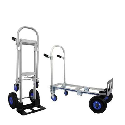 Big Wheel Trolleys Heavy Duty Truck Aluminum Hand Trolley