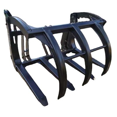 ISO Logistics Machines Double Cylinder Tractor Grapple Bucket