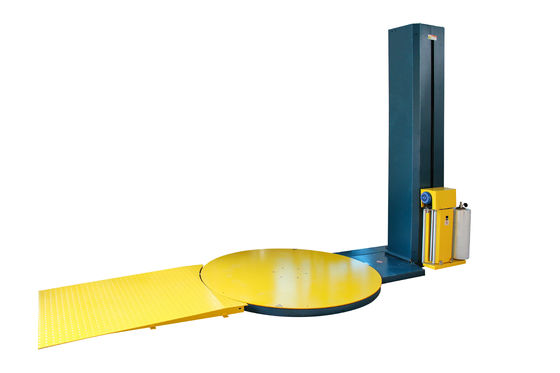 Automatic Conveyorized Turntable Stretch Wrapping Machine Pallet Stretch Film Pre-Stretch Wrapping MachinePallet Wrapper