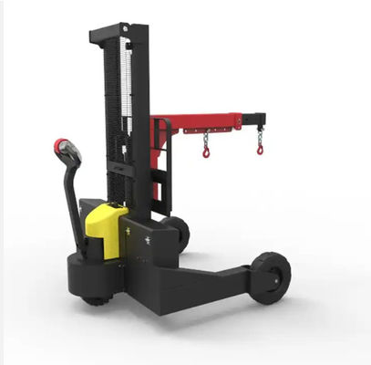 Mini Hydraulic Full Electric Stacker Crane Electric Floor Crane For Bag