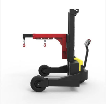 Mini Hydraulic Full Electric Stacker Crane Electric Floor Crane For Bag