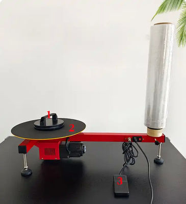 PE Film Stretch Film Carton Box Wrapping Machine Customized 110V