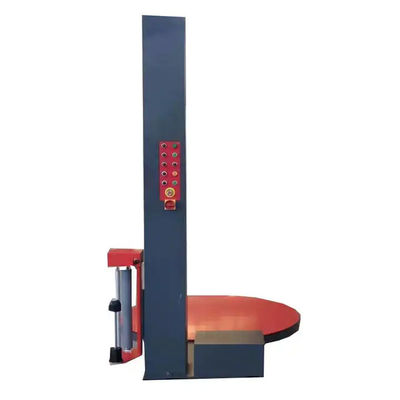 Automatic Conveyorized Turntable Stretch Wrapping Machine Pallet Stretch Film Pre-Stretch Wrapping MachinePallet Wrapper