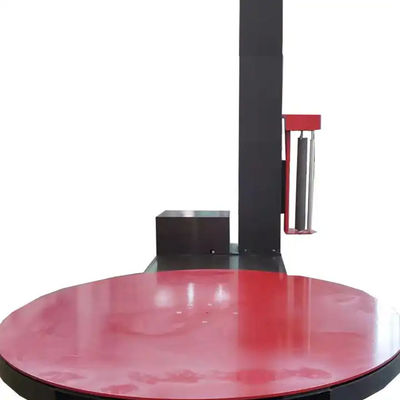 Automatic Conveyorized Turntable Stretch Wrapping Machine Pallet Stretch Film Pre-Stretch Wrapping MachinePallet Wrapper