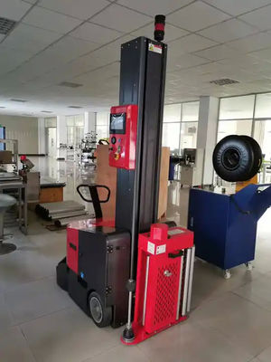Self Propelled Robot Pallet Wrapper Machine Intelligent Automatic