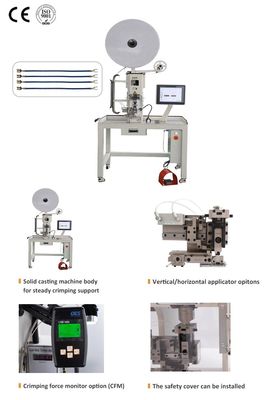 EW-5065 Semi-automatic Electrical Reel Terminal Connector Electric Wire Crimping Machine Automatic Crimper