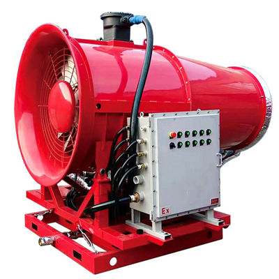 High Range Vehicle Mounted Industrial Mist Shooter Dust Removal And Disinfection Mist Cannon Machine For Coal Mine Power