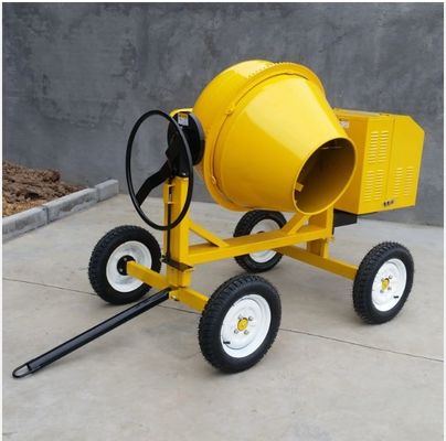 Mobile Electric Concrete Mixers Portable Cement Concrete Mixer Compact Structure