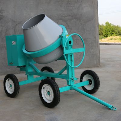 Mobile Electric Concrete Mixers Portable Cement Concrete Mixer Compact Structure