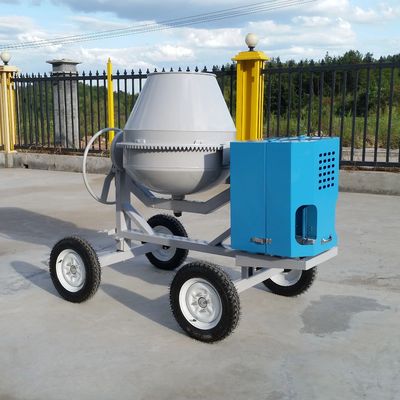 Mobile Electric Concrete Mixers Portable Cement Concrete Mixer Compact Structure