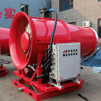 High Range Vehicle Mounted Industrial Mist Shooter Dust Removal And Disinfection Mist Cannon Machine For Coal Mine Power