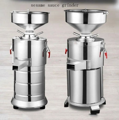 Food Machine Groundnut Almond Paste Grinding Machine Processing Peanut Butter Making Machine