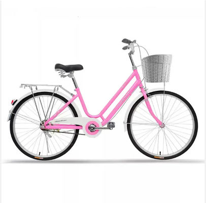 Lightweight White Classic City Bikes  for Urban Commutes