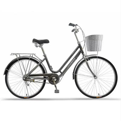 Lightweight White Classic City Bikes  for Urban Commutes