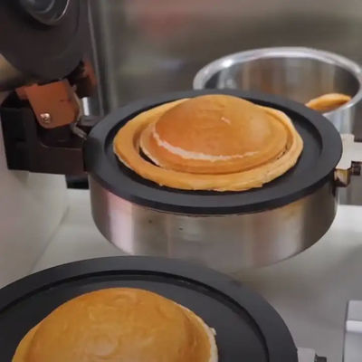 UFO Bread Hamburger Electric Press Commercial Scone Electric Stainless Steel Meat Burger Machine Casual Snack Equipment