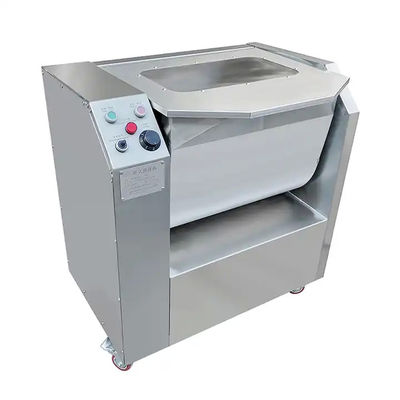 0.75kw Industrial Bread Dough Mixer Spiral Custom 730*400*760mm