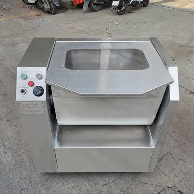 0.75kw Industrial Bread Dough Mixer Spiral Custom 730*400*760mm
