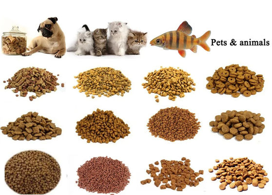 Power 55kw Food Processing Machines Pet Food Feed Pellet Machine
