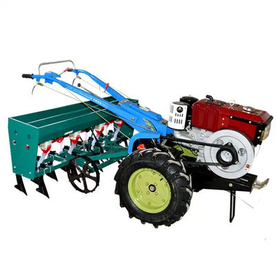 Green Agricultural Farm Machinery Wheat Seed Planter For Greenhouse