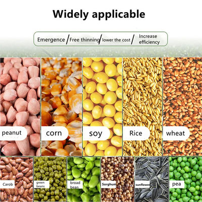 Green Agricultural Farm Machinery Wheat Seed Planter For Greenhouse