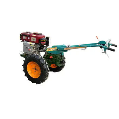 Walking Agricultural Farm Machinery 2 Wheels Farm Hand Tractor