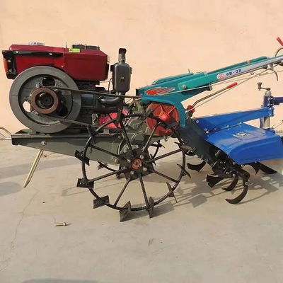 Walking Agricultural Farm Machinery 2 Wheels Farm Hand Tractor