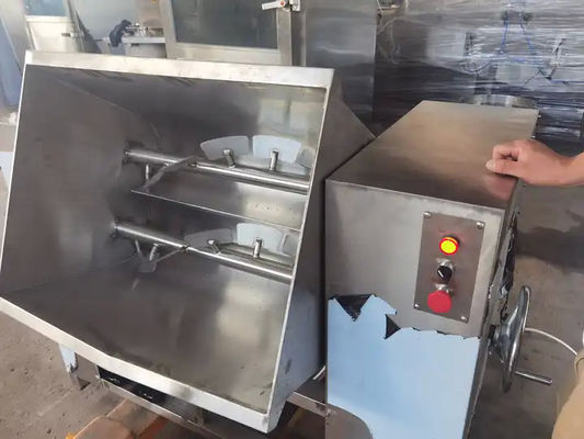 4kw Food Processing Machines 304 Stainless Steel meat mixing machine