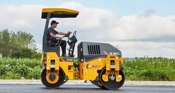 Official Road Roller 6032E LIUGONG Profitable Double Drum Vibratory Road Roller