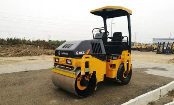 Official Road Roller 6032E LIUGONG Profitable Double Drum Vibratory Road Roller