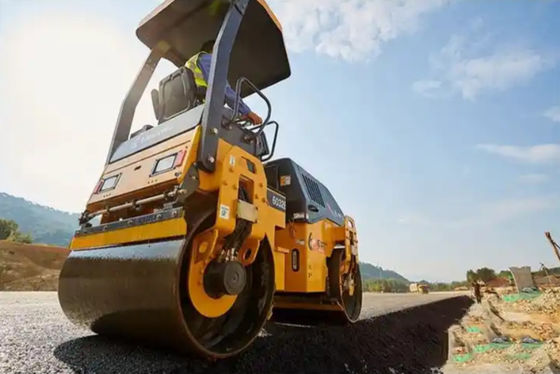 Official Road Roller 6032E LIUGONG Profitable Double Drum Vibratory Road Roller