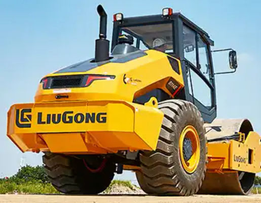 Road Roller Compactor / Road Construction Roller/ Walk Behind Hydraulic Small Double Drum Road Roller 6114E