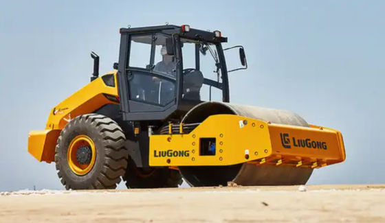 22 Ton Hydraulic Vibrating Compactor Machine Road Roller 6122E